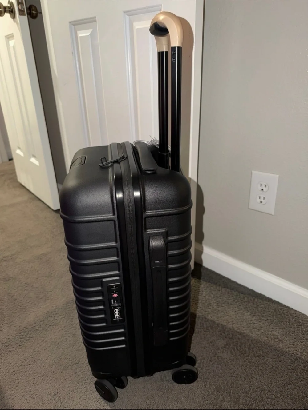 Beis black 21” carry on - NWT, never used!